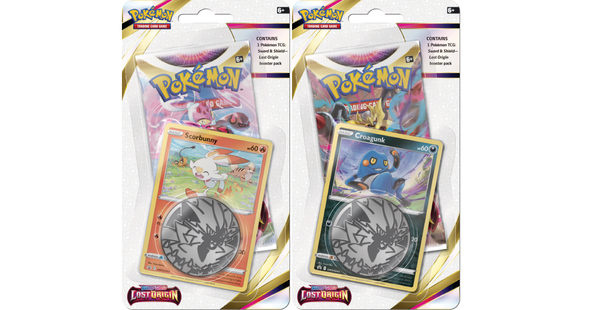 Pokemon - Lost Origin - Checklane Blister - Bundle of 2 available at 401 Games Canada