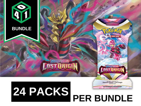 Pokemon - Lost Origin - Sleeved Booster Pack - 24 Pack Bundle