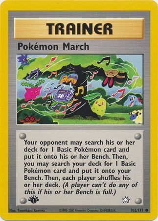 Pokemon March - 102/111 - Common - 1st Edition available at 401 Games Canada