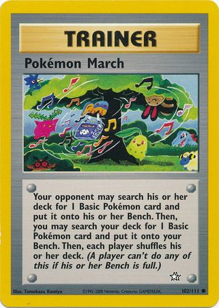 Pokemon March - 102/111 - Common - Unlimited available at 401 Games Canada