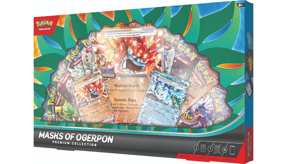 401 Games Canada - Pokemon - Masks of Ogerpon Premium Collection 401 Games Canada - Pokemon - Masks of Ogerpon Premium Collection