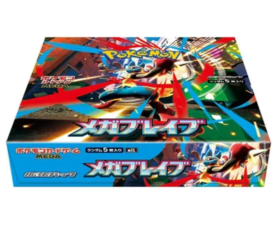 401 Games Canada - Pokemon - Mega Brave - Japanese Booster Box 401 Games Canada - Pokemon - Mega Brave - Japanese Booster Box