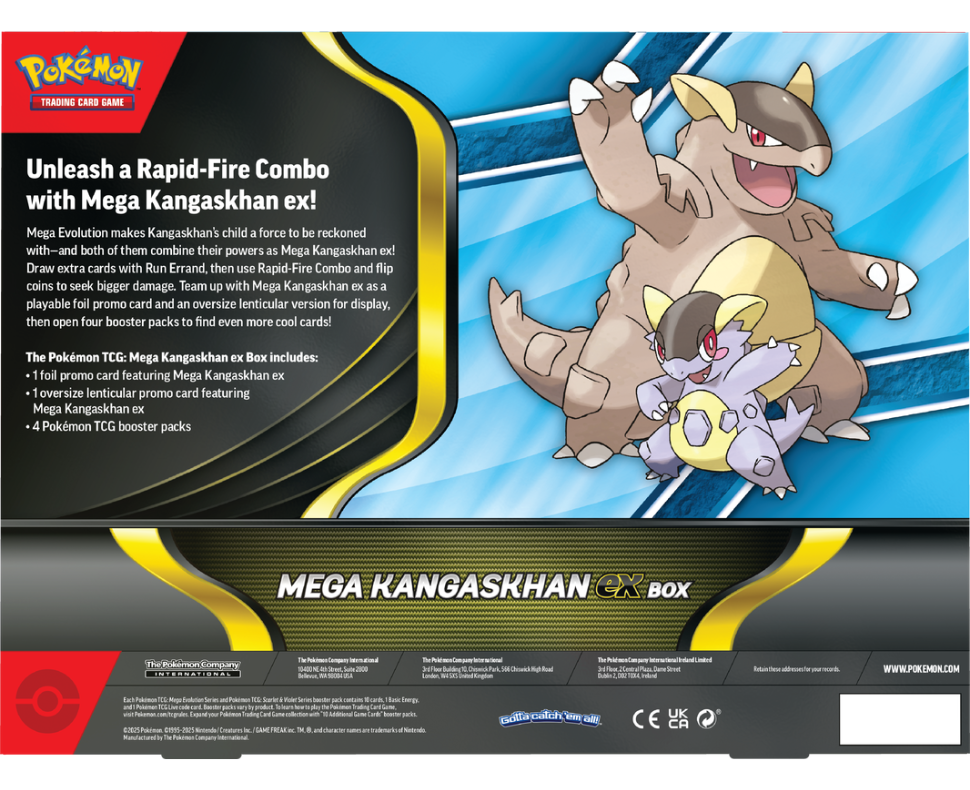 401 Games Canada - Pokemon - Mega Kangaskhan ex Box 401 Games Canada - Pokemon - Mega Kangaskhan ex Box