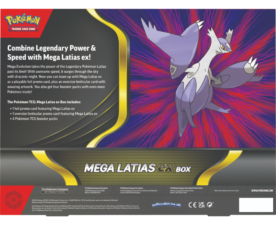 401 Games Canada - Pokemon - Mega Latias ex Box 401 Games Canada - Pokemon - Mega Latias ex Box