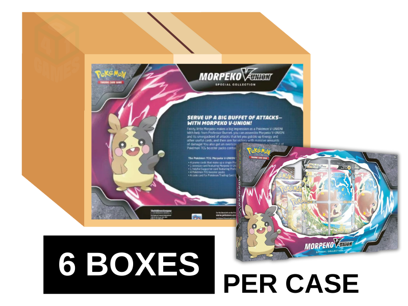 401 Games Canada - Pokemon - Morpeko V-UNION Special Collection - Case of 6 401 Games Canada - Pokemon - Morpeko V-UNION Special Collection - Case of 6