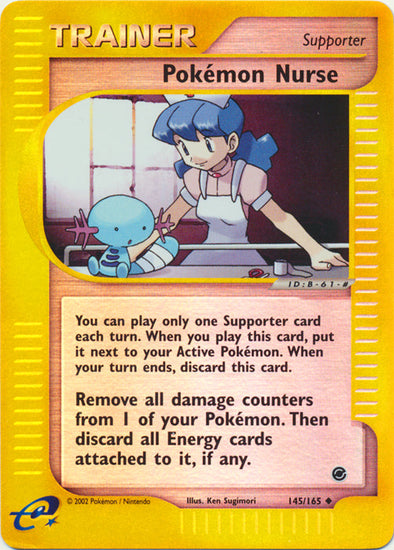 Pokemon Nurse - 145/165 - Uncommon - Reverse Holo available at 401 Games Canada