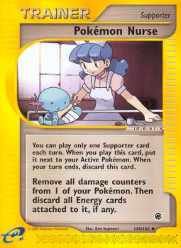 Pokemon Nurse - 145/165 - Uncommon available at 401 Games Canada