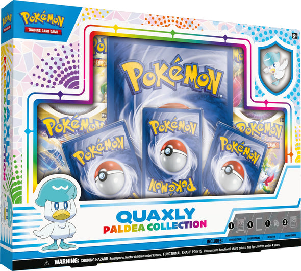 Pokemon - Paldea Collection - Quaxly available at 401 Games Canada