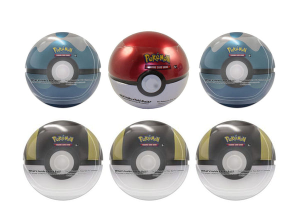 Pokemon - Poke Ball Tin Spring 2020 - Set of 6 available at 401 Games Canada