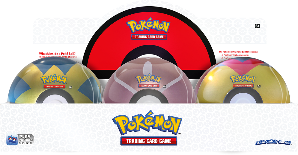 401 Games Canada - Pokemon - Poke Ball Tin - Spring 2022 - Set of 6 401 Games Canada - Pokemon - Poke Ball Tin - Spring 2022 - Set of 6