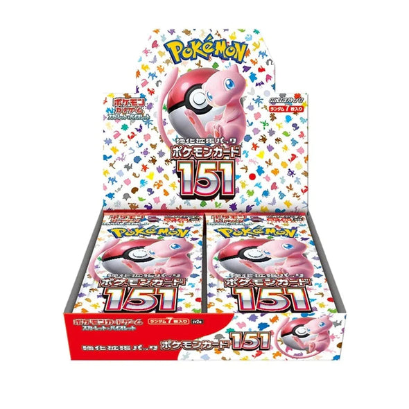 Pokemon - Pokemon 151 - Japanese Booster Box available at 401 Games Canada