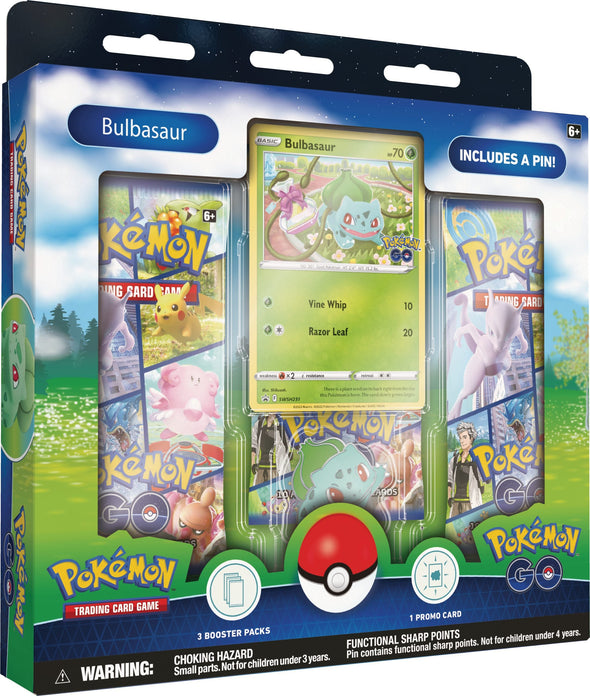 Pokemon - Pokemon GO TCG - Pin Collection - Bulbasaur available at 401 Games Canada