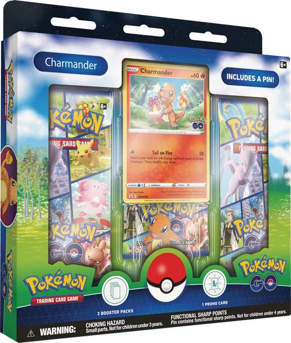 Pokemon - Pokemon GO TCG - Pin Collection - Charmander available at 401 Games Canada