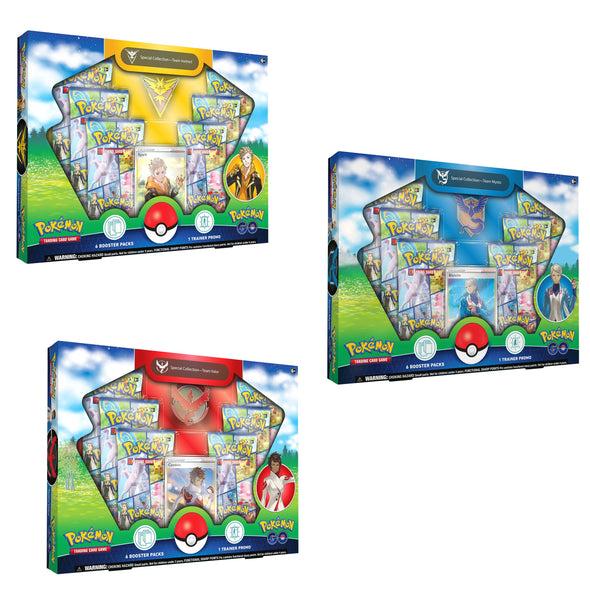 Pokemon - Pokemon GO TCG - Special Collection - 3 Team Bundle available at 401 Games Canada