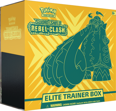 Pokemon - Rebel Clash Elite Trainer Box available at 401 Games Canada