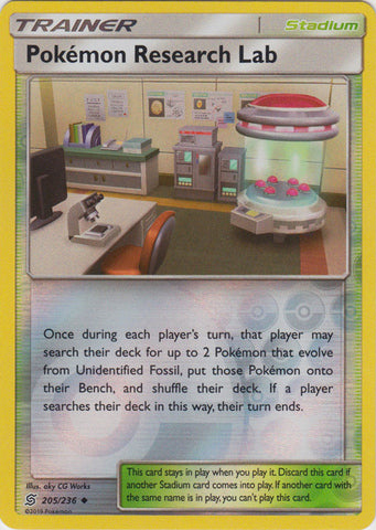 Pokemon Research Lab - 205/236 - Uncommon - Reverse Holo available at 401 Games Canada