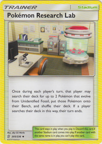 Pokemon Research Lab - 205/236 - Uncommon available at 401 Games Canada