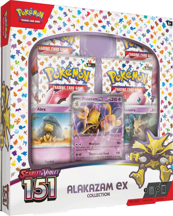 Pokemon - Scarlet & Violet - 151 - Alakazam ex Collection Box available at 401 Games Canada