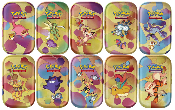 Pokemon - Scarlet & Violet - 151 - Mini Tins Display available at 401 Games Canada