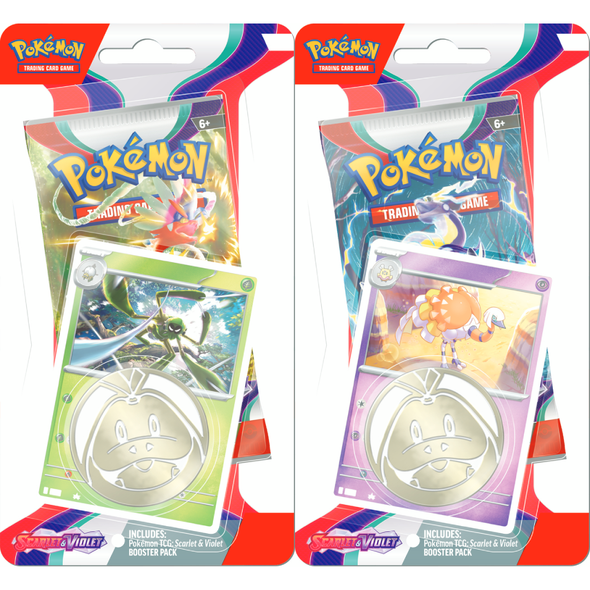 Pokemon - Scarlet and Violet - Base Set - Checklane Blister Bundle available at 401 Games Canada