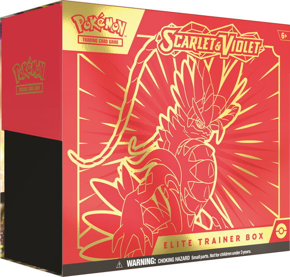 Pokemon - Scarlet and Violet - Base Set - Elite Trainer Box - Koraidon available at 401 Games Canada