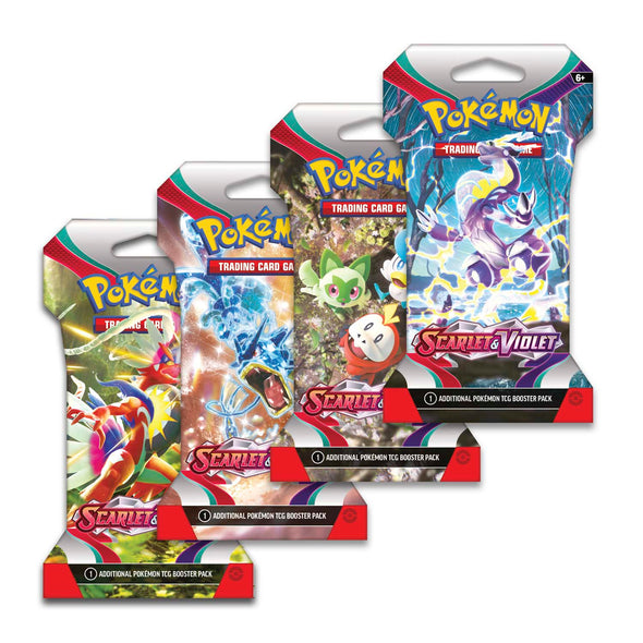 Pokemon - Scarlet and Violet - Base Set - Sleeved Booster Pack - 24 Pack Bundle available at 401 Games Canada