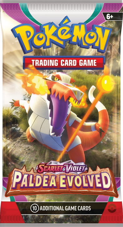 Pokemon - Scarlet and Violet - Paldea Evolved - Booster Pack available at 401 Games Canada