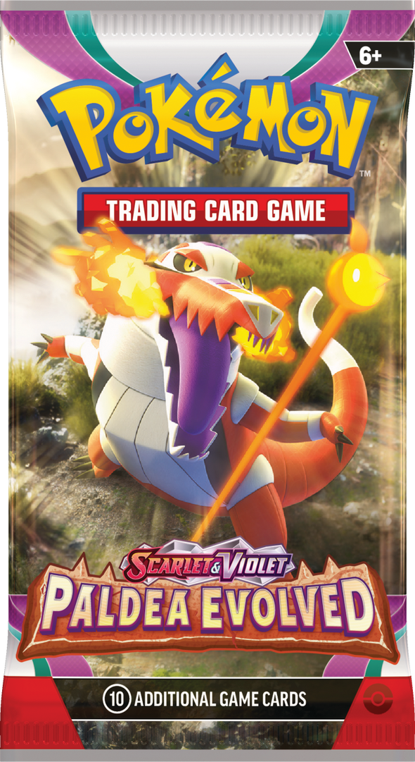 Pokemon - Scarlet and Violet - Paldea Evolved - Booster Pack available at 401 Games Canada