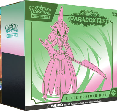 Pokemon - Scarlet and Violet - Paradox Rift - Elite Trainer Box - Iron Valiant available at 401 Games Canada