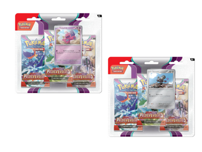 Pokemon - Scarlet and Violet - Paldea Evolved - 3 Pack Blister Bundle