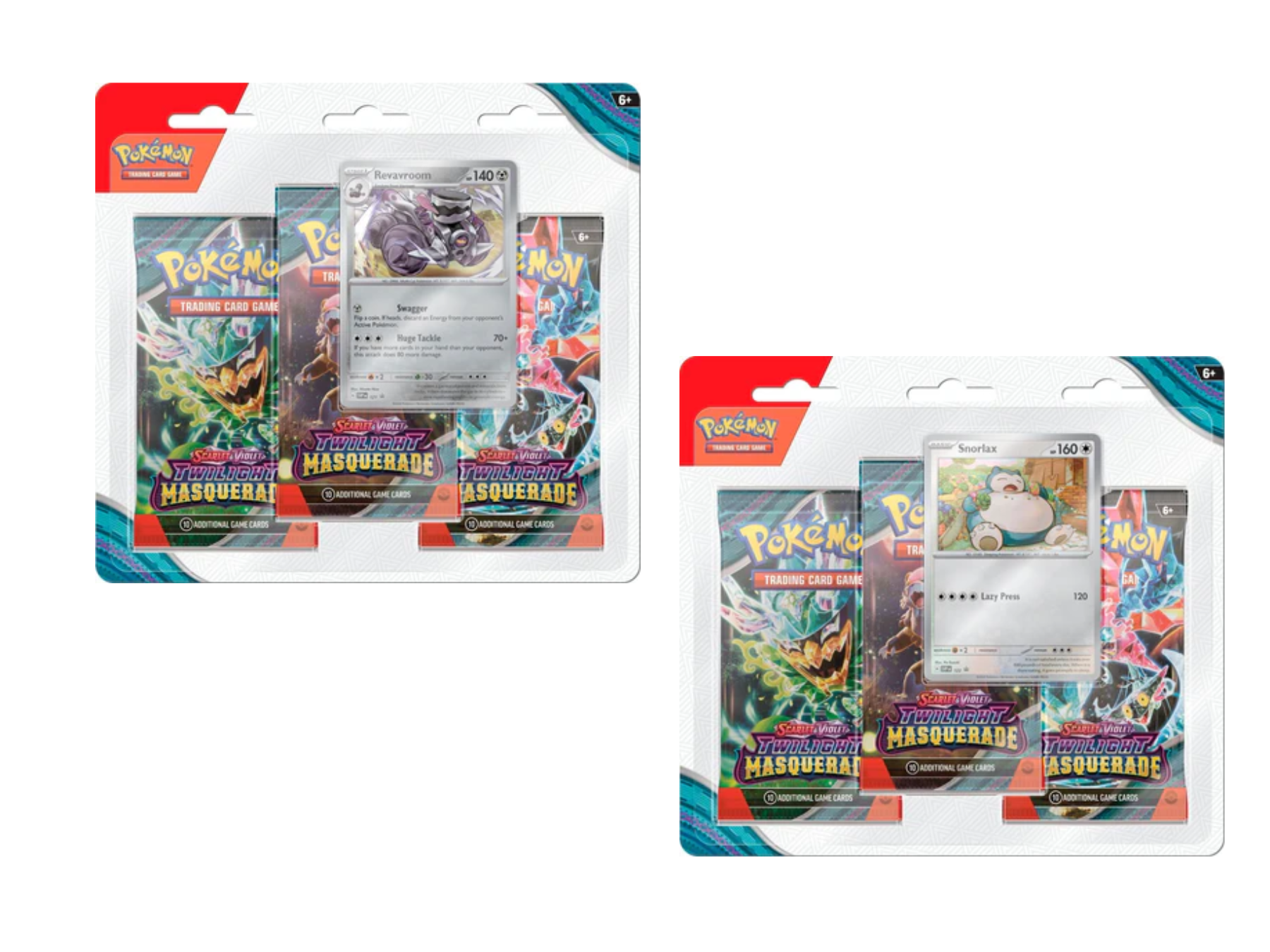 401 Games Canada - Pokemon - Scarlet and Violet - Twilight Masquerade - 3 Pack Blister Bundle 401 Games Canada - Pokemon - Scarlet and Violet - Twilight Masquerade - 3 Pack Blister Bundle