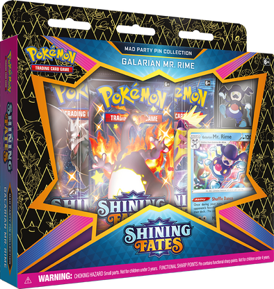 Pokemon - Shining Fates - Mad Party Pin Collection - Galarian Mr. Rime available at 401 Games Canada