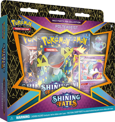 Pokemon - Shining Fates - Mad Party Pin Collection - Polteageist available at 401 Games Canada