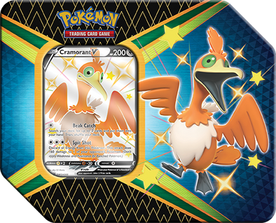 Pokemon - Shining Fates - Tins - Cramorant V available at 401 Games Canada