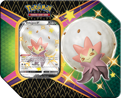 Pokemon - Shining Fates - Tins - Eldegoss V available at 401 Games Canada