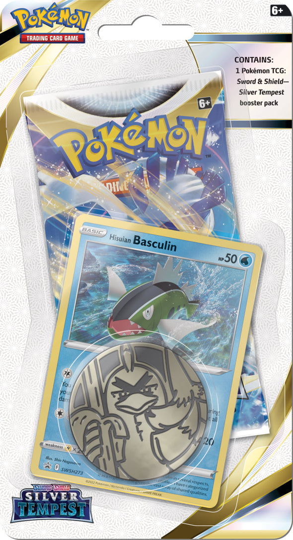 Pokemon - Silver Tempest - Checklane Blister - Hisuian Basculin available at 401 Games Canada