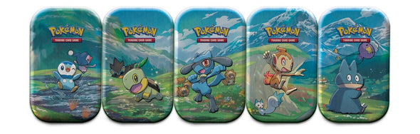 Pokemon - Sinnoh Stars Mini Tin - Set of 5 available at 401 Games Canada