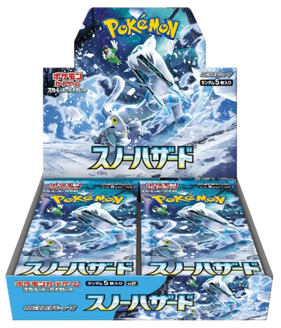 Pokemon - Snow Hazard Booster Box - Japanese available at 401 Games Canada