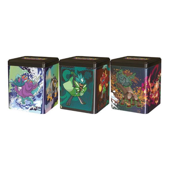 401 Games Canada Pokemon Stacking Tin Q1 2025 Bundle of 3 (PreOrder)