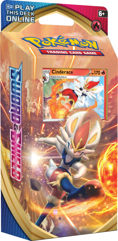 Pokemon - Sword and Shield Theme Deck - Cinderace available at 401 Games Canada