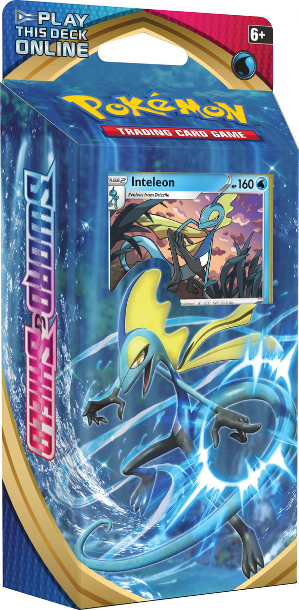 Pokemon - Sword and Shield Theme Deck - Inteleon available at 401 Games Canada