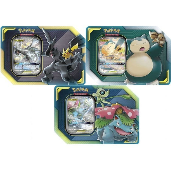 Pokemon - Tag Team Tin - 3 Tin Bundle available at 401 Games Canada