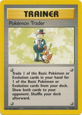 Pokemon Trader - 77/102 - Rare - Unlimited available at 401 Games Canada