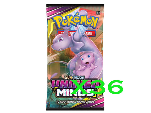 Pokemon - Unified Minds - 36 Booster Pack Bundle available at 401 Games Canada