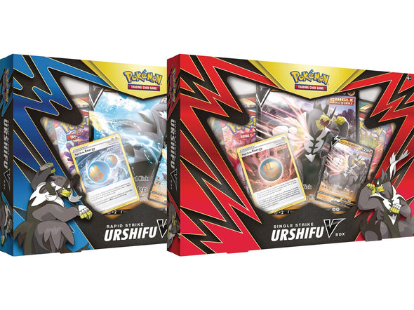 Pokemon - Urshifu V Box - Single & Rapid Strike Bundle available at 401 Games Canada