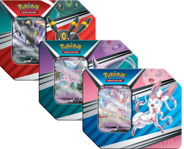 Pokemon - V Heroes Tin - Bundle of 3 available at 401 Games Canada