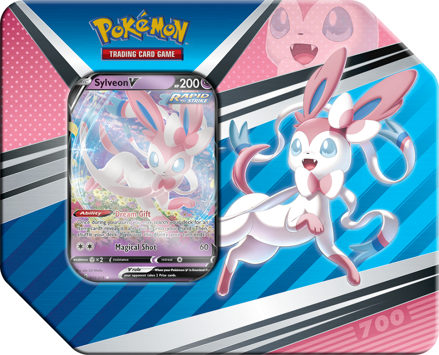 Pokémon TCG 25th Anniversary Celebrations Tin Dark Sylveon V - US