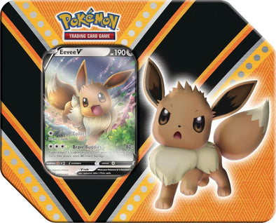 Pokemon V Powers Tin - Eevee available at 401 Games Canada