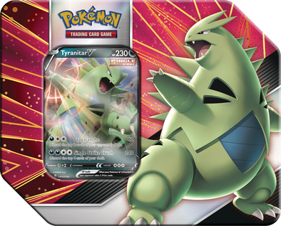 Pokemon - V Strikers Tin - Tyranitar available at 401 Games Canada