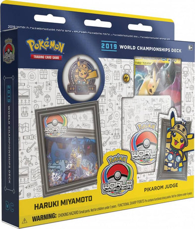 Pokemon - World Championship Deck 2019 -Haruki Miyamoto Pikarom Judge available at 401 Games Canada